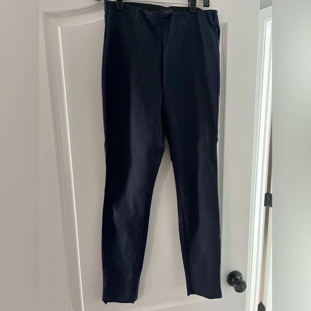 Theory navy blue trousers